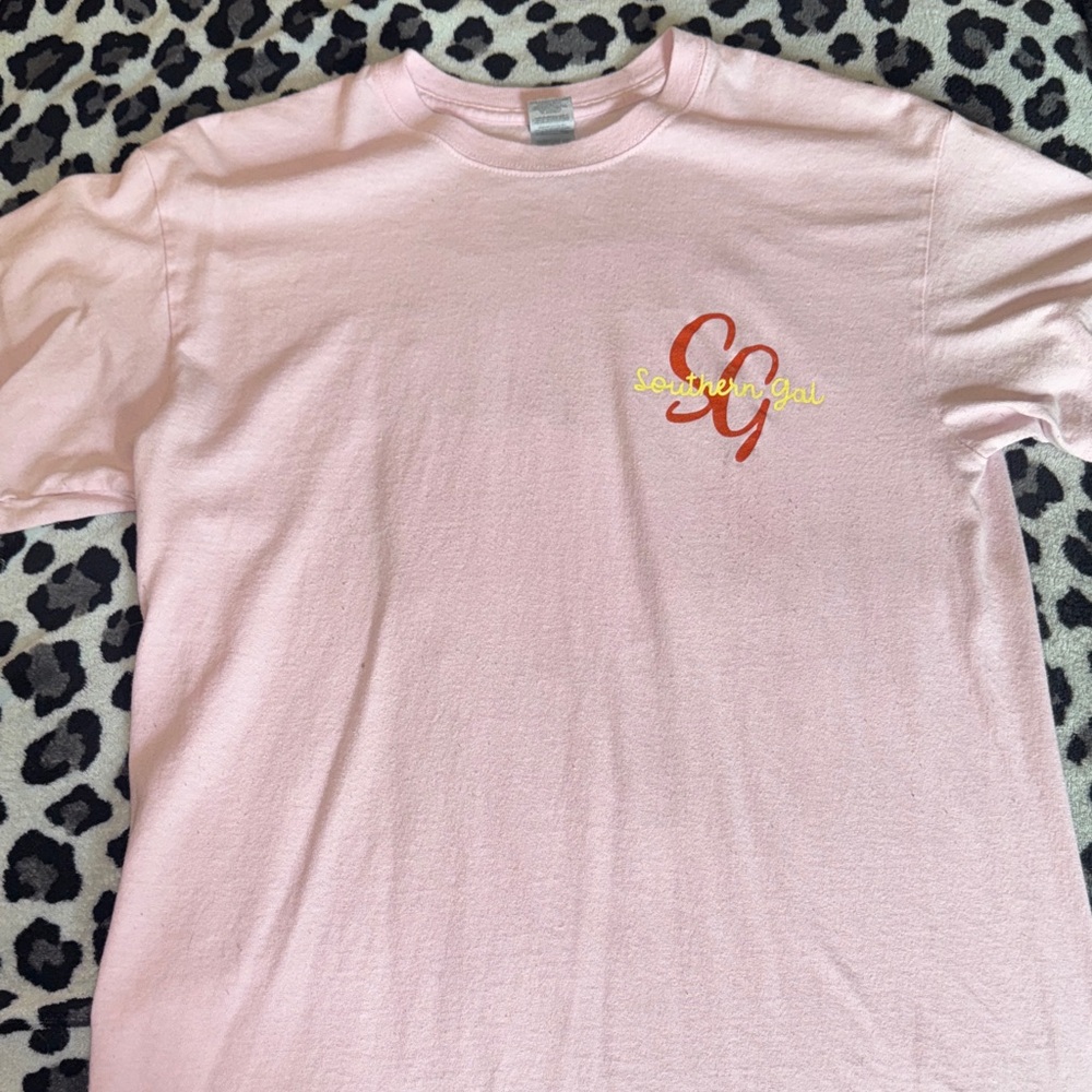 Gildan Light Pink Heavy Cotton Tee